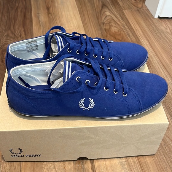 Fred Perry - Baskets Kingston Twill B7259 Navy